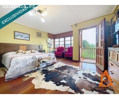 Chalet y 5000m² de finca con vistas al mar a 15 min de Gijón