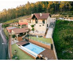 Villa de ensueño en Tui con vistas hacia Portugal