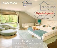 Chalet a tan solo 500 metros del campo de golf de Mondariz