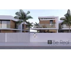 CHALETS DE DOS PLANTAS EN PARCELAS INDEPENDIENTES CON PISCINA Y SOLARIUM, EN LA TORRE DE LA HORADADA