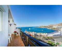 Apartamento luminoso de 2 habitaciones con vistas al mar en Patalavaca