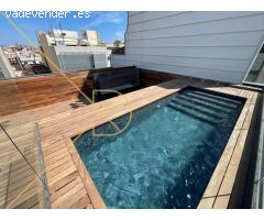 Ático de 196 m2 en zona Sant Gervasi Galvany + zona comunitaria exclusiva con piscina y solárium