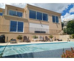 VILLA DE LUJO EN ALQUILER LARGA DURACIÓN EN PRIMERA LÍNEA CON VISTAS AL MAR EN EL CAMPELLO