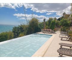 VILLA DE LUJO EN ALQUILER LARGA DURACIÓN EN PRIMERA LÍNEA CON VISTAS AL MAR EN EL CAMPELLO