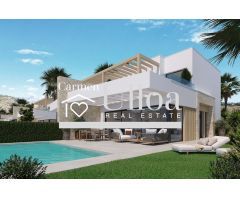 VILLA MODERNA CON PISCINA PRIVADA Y TRES DORMITORIOS EN FONT DEL LLOP – MONFORTE DEL CID