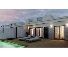 Villa de lujo adosada de una  planta