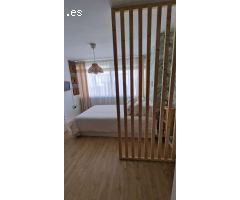 MEDIA TEMPORADA . SE ALQUILA ESTUDIO DESDE 1.9.25-30.6.26 REFORMADO CERCA DE LA CARIHUELA (TORREMOLI