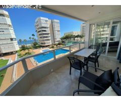MEDIA TEMPORADA . SE ALQUILA DESDE 1.9.25-30.6.26 MAGNIFICO APARTAMENTO  EN 1ª LINEA CON VISTAS AL M