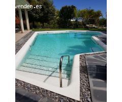 SE ALQUILA DESDE 1.9.25-30.6.26  MAGNIFICA VILLA DE 1 SOLA PLANTA EN BENALMADENA A 600 METROS DE LA 