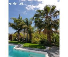 SE ALQUILA DESDE 1.9.25-30.6.26  MAGNIFICA VILLA DE 1 SOLA PLANTA EN BENALMADENA A 600 METROS DE LA 