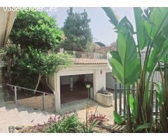 SE ALQUILA DESDE 1.9.25-30.6.26  MAGNIFICA VILLA DE 1 SOLA PLANTA EN BENALMADENA A 600 METROS DE LA 