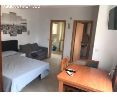 Se alquila LARGA TEMPORADA desde 01/07/2024 - 01/07/2025  estudio en 1  línea de playa en Benalmáden