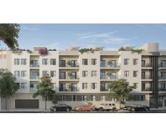APARTAMENTOS DE OBRA NUEVA EN MÁLAGA A 550 METROS PLAYA HUELIN