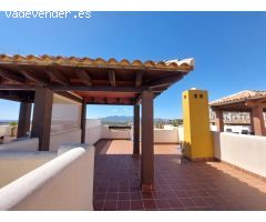 ATICO 2 DORMITORIOS , SOLARIUM, PISCINA DE INVIERNO, ZONA LAS SALINAS VERA ALMERIA