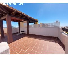 ATICO 2 DORMITORIOS , SOLARIUM, PISCINA DE INVIERNO, ZONA LAS SALINAS VERA ALMERIA