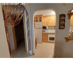 Bajo de 2 habitaciones, en primera línea de playa en Veramar