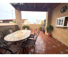 Ático Dúplex amueblado con gran terraza en Santiago el Mayor, Murcia. 