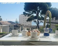 Acogedor adosado con vista al mar