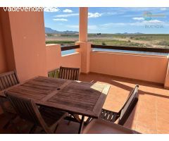 ATICO CON TERRAZA Y BARBACOA EN RESORT PRIVADO EN CONDADO DE ALHAMA