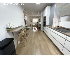 ESPECTACULAR DUPLEX REFORMADO CON GARAJE EN ZONA RESIDENCIAL DE PUERTO DE MAZARRON