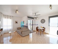 APARTAMENTO CON PISCINA, GARAJE Y SOLÁRIUM EN EL ALCOLAR – PUERTO DE MAZARRÓN – REF 729