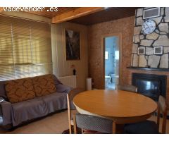 Casa de una planta con piscina y terreno llano de 860m²