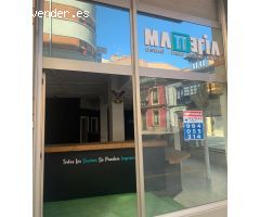 Local reformado en alquiler en el centro de La Felguera – Calle Melquiades Álvarez