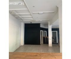 Local reformado en alquiler en el centro de La Felguera – Calle Melquiades Álvarez