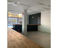 Local reformado en alquiler en el centro de La Felguera – Calle Melquiades Álvarez