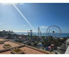 Atico con dos dormitorios y vistas al mar en alquiler
