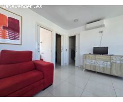 Atico con dos dormitorios y vistas al mar en alquiler