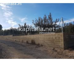 Terreno rustico con refugio agrícola a la  venta en Ontinyent.