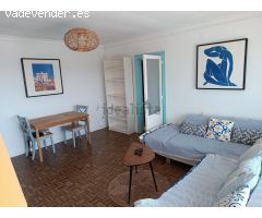Amplia vivienda con estupendas vistas al mar en la zona de Benalúa.