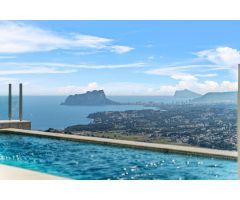 Villa moderna de lujo con vistas panorámicas al mar