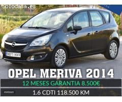 Opel Meriva 1.6 cdti de 2014 con 118.400 Km por 8.500 EUR. en Alicante